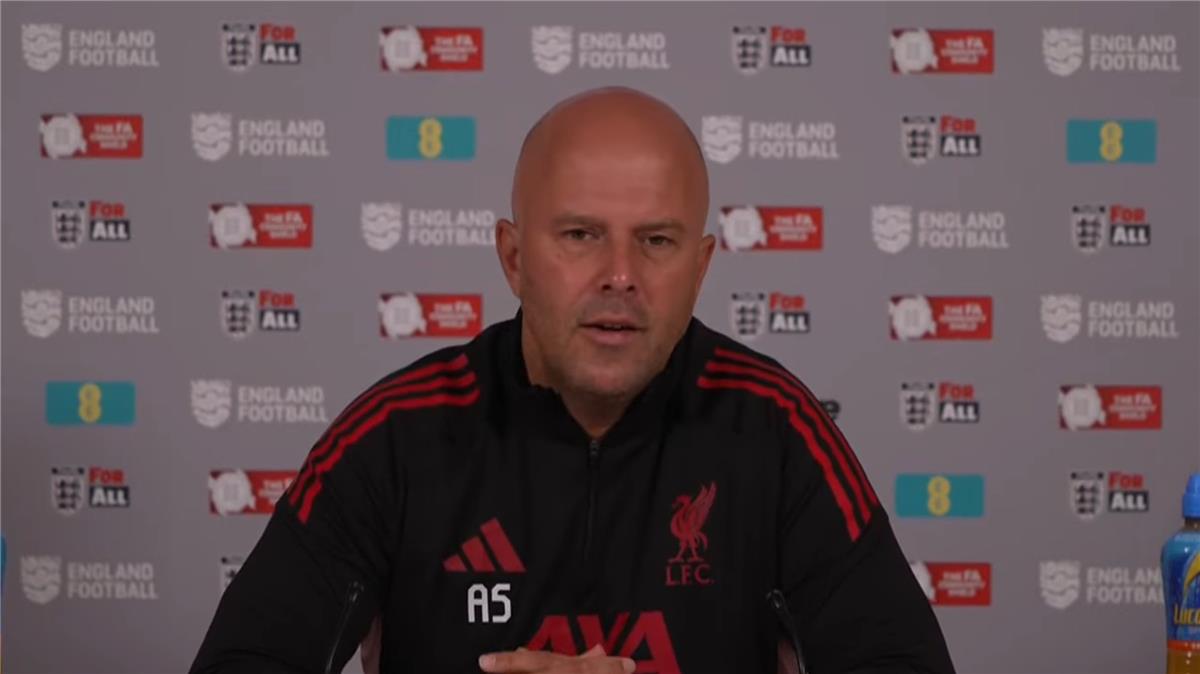 سلوت يتحدث عن إصابة ليوني واستعدادات ليفربول لمواجهة كريستال بالاس – كل الكورة#سلوت #يتحدث #عن #إصابة #ليوني #واستعدادات #ليفربول #لمواجهة #كريستال #بالاس #كل #الكورة