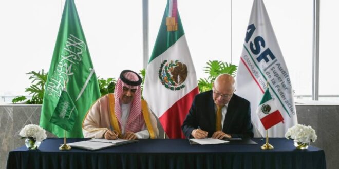 المملكة والمكسيك توقعان مذكرة تفاهم في مجال العمل المحاسبي والرقابي#المملكة #والمكسيك #توقعان #مذكرة #تفاهم #في #مجال #العمل #المحاسبي #والرقابي