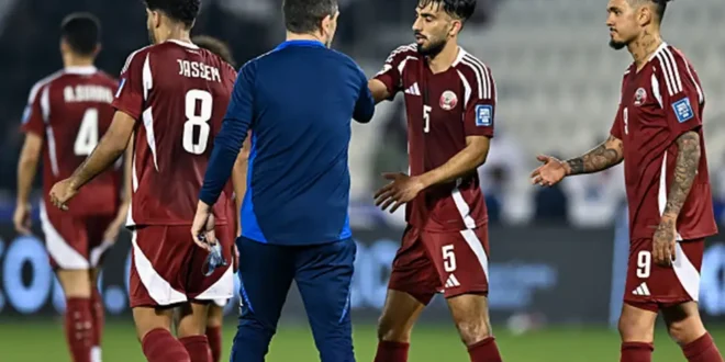 موعد مباراة منتخب قطر وعمان في تصفيات كأس العالم 2026 – كل الكورة#موعد #مباراة #منتخب #قطر #وعمان #في #تصفيات #كأس #العالم #كل #الكورة