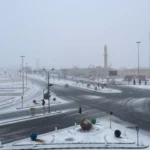 تساقط الثلوج يغطي مناطق واسعة في السعودية ويجبر طريف على تسجيل حرارة صفر مئوي لأول مرة منذ عقود#تساقط #الثلوج #يغطي #مناطق #واسعة #في #السعودية #ويجبر #طريف #على #تسجيل #حرارة #صفر #مئوي #لأول #مرة #منذ #عقود