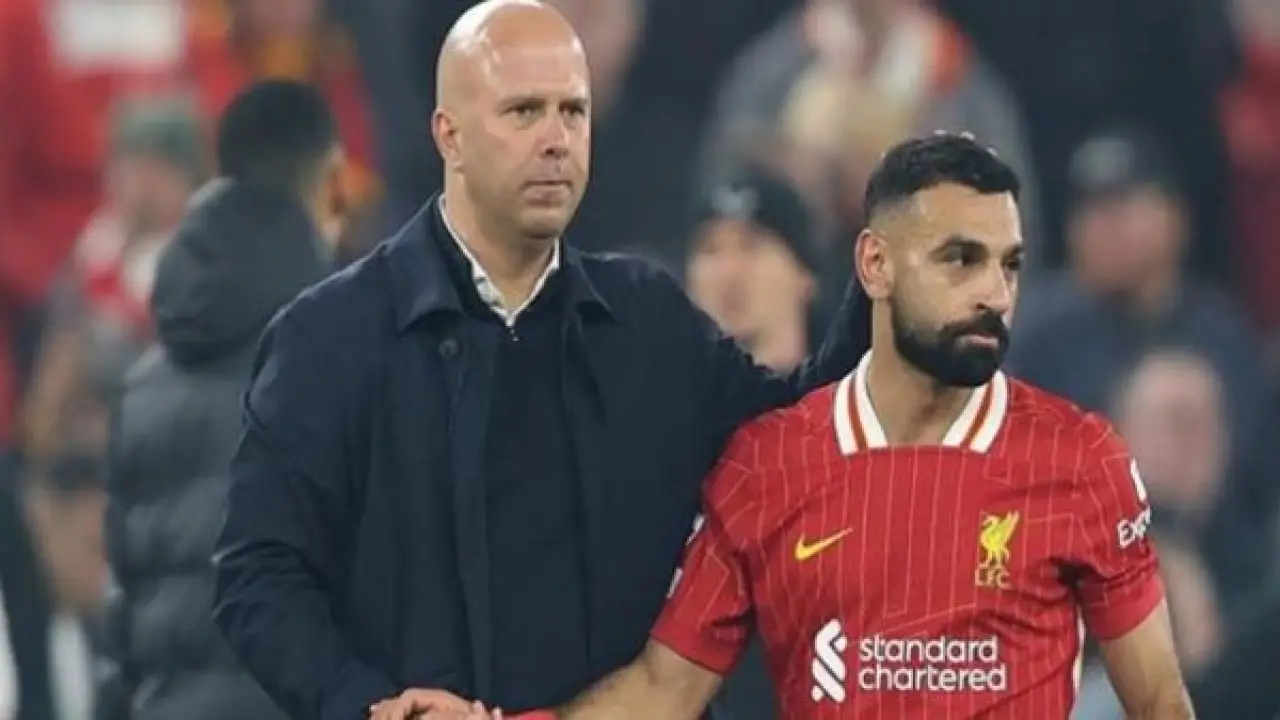 أرني سلوت يكسر صمته.. عودة محمد صلاح تنهي الجدل حول خليفته المنتظر في ليفربول#أرني #سلوت #يكسر #صمته. #عودة #محمد #صلاح #تنهي #الجدل #حول #خليفته #المنتظر #في #ليفربول