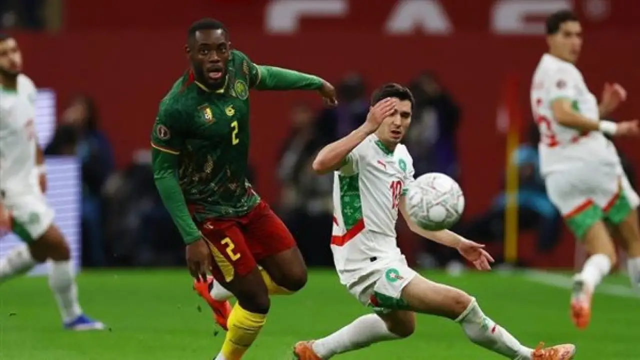 إسماعيل صيباري يحسم تفوق المغرب على الكاميرون بهدف ثانٍ في قمة أمم أفريقيا#إسماعيل #صيباري #يحسم #تفوق #المغرب #على #الكاميرون #بهدف #ثان #في #قمة #أمم #أفريقيا