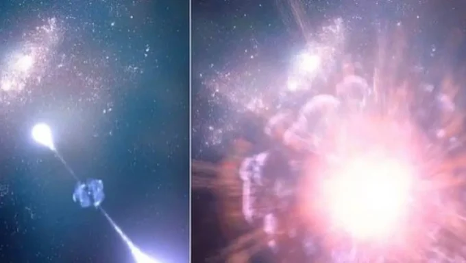 إشارة من فجر الكون.. ومضة غامضة مدتها 10 ثوانٍ تحير علماء الفلك ونظرياتهم#إشارة #من #فجر #الكون. #ومضة #غامضة #مدتها #ثوان #تحير #علماء #الفلك #ونظرياتهم