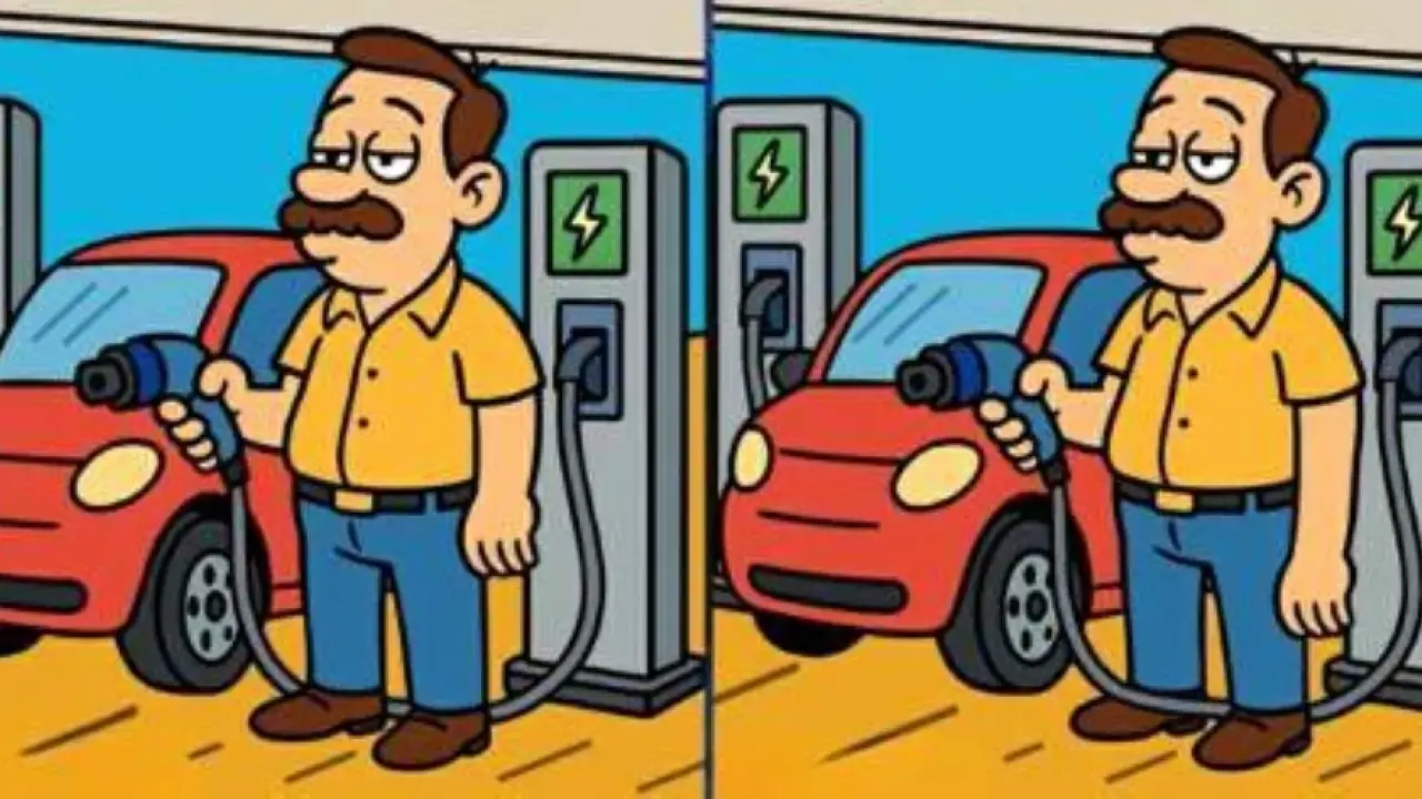 اختبار الملاحظة المستحيل.. 3 اختلافات خفية في صورة شحن السيارة تعجز العباقرة#اختبار #الملاحظة #المستحيل. #اختلافات #خفية #في #صورة #شحن #السيارة #تعجز #العباقرة