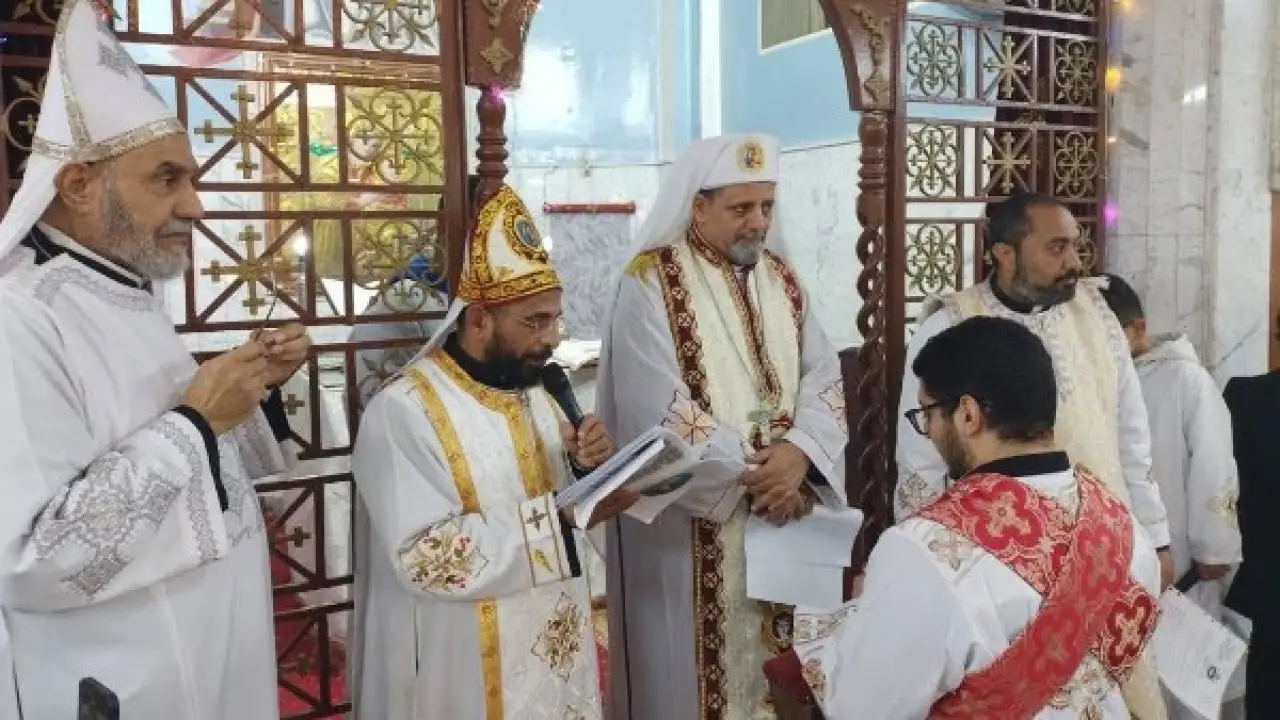 الأنبا بشارة يترأس قداس عيد الغطاس ويمنح درجة رسائلية بكنيسة ملكة السلام بالفكرية#الأنبا #بشارة #يترأس #قداس #عيد #الغطاس #ويمنح #درجة #رسائلية #بكنيسة #ملكة #السلام #بالفكرية
