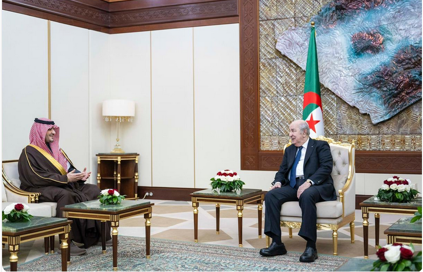 بتوجيه من ولي العهد.. وزير الداخلية يبحث تعزيز التنسيق الأمني مع الرئيس الجزائري في العاصمة الجزائر#بتوجيه #من #ولي #العهد. #وزير #الداخلية #يبحث #تعزيز #التنسيق #الأمني #مع #الرئيس #الجزائري #في #العاصمة #الجزائر