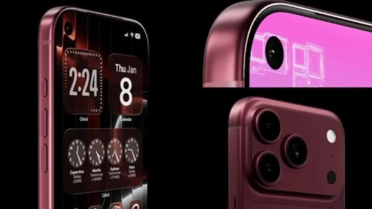 تسريبات تكشف الشكل النهائي لـ iPhone 18 Pro مع لون مميز جديد#تسريبات #تكشف #الشكل #النهائي #لـ #iPhone #Pro #مع #لون #مميز #جديد