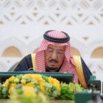 خادم الحرمين الشريفين يرأس جلسة مجلس الوزراء في الرياض.#خادم #الحرمين #الشريفين #يرأس #جلسة #مجلس #الوزراء #في #الرياض