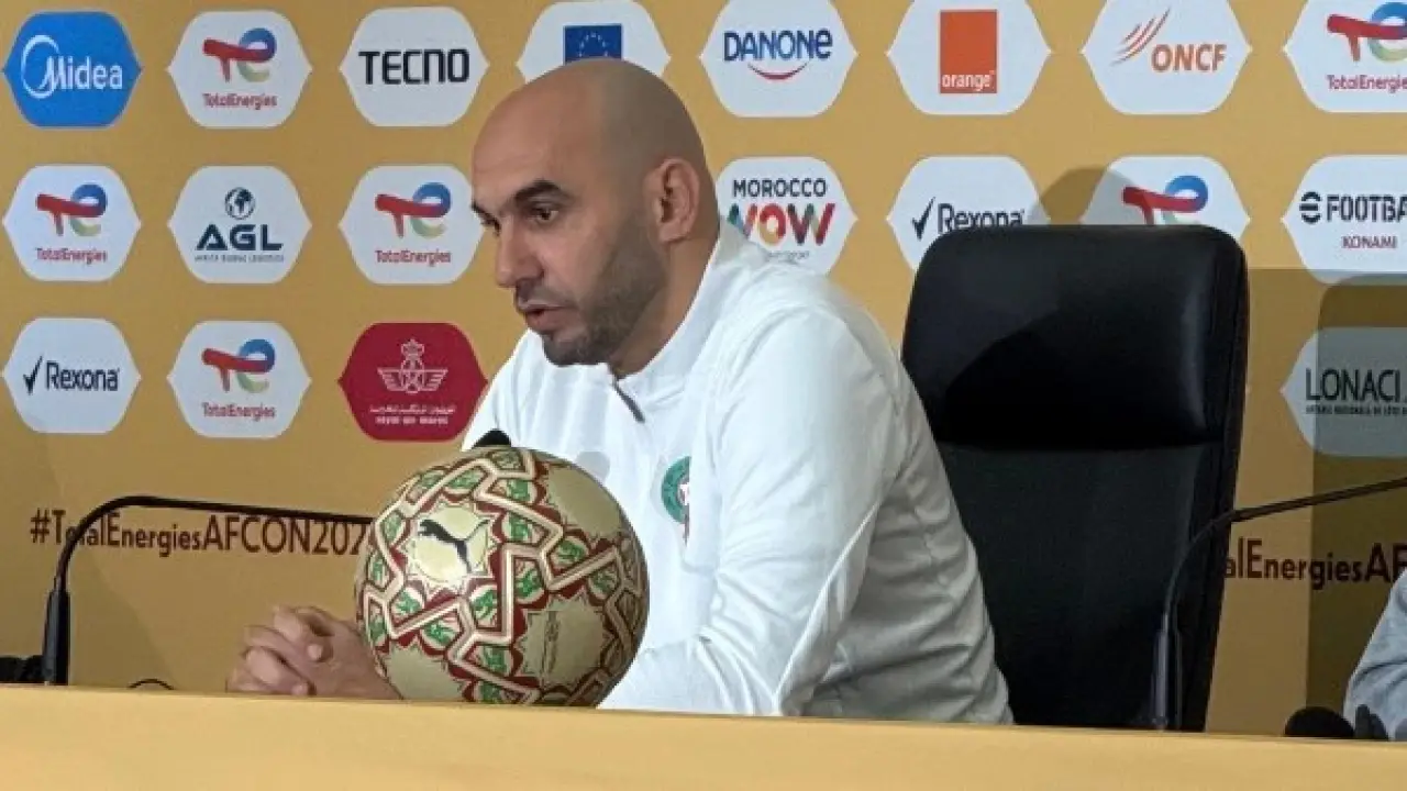 صِدام الجبابرة.. وليد الركراكي يثير الجدل بتصريح ناري قبل مواجهة السنغال المرتقبة#صدام #الجبابرة. #وليد #الركراكي #يثير #الجدل #بتصريح #ناري #قبل #مواجهة #السنغال #المرتقبة