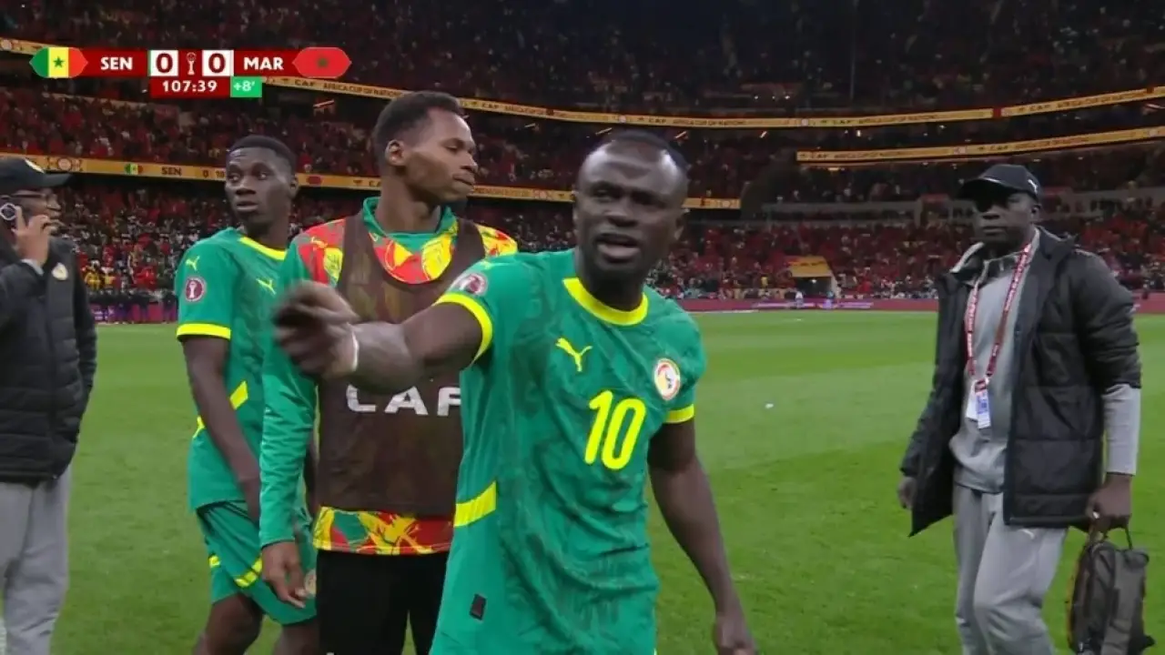 «لا يهمنى ما حدث».. تعليق مثير من مانى بشأن أزمة انسحاب السنغال أمام المغرب#لا #يهمنى #ما #حدث. #تعليق #مثير #من #مانى #بشأن #أزمة #انسحاب #السنغال #أمام #المغرب