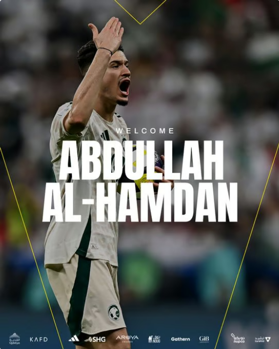 النصر يخطف مهاجم الهلال عبد الله الحمدان في صفقة انتقال حر قبل إغلاق الشتوية بساعات#النصر #يخطف #مهاجم #الهلال #عبد #الله #الحمدان #في #صفقة #انتقال #حر #قبل #إغلاق #الشتوية #بساعات