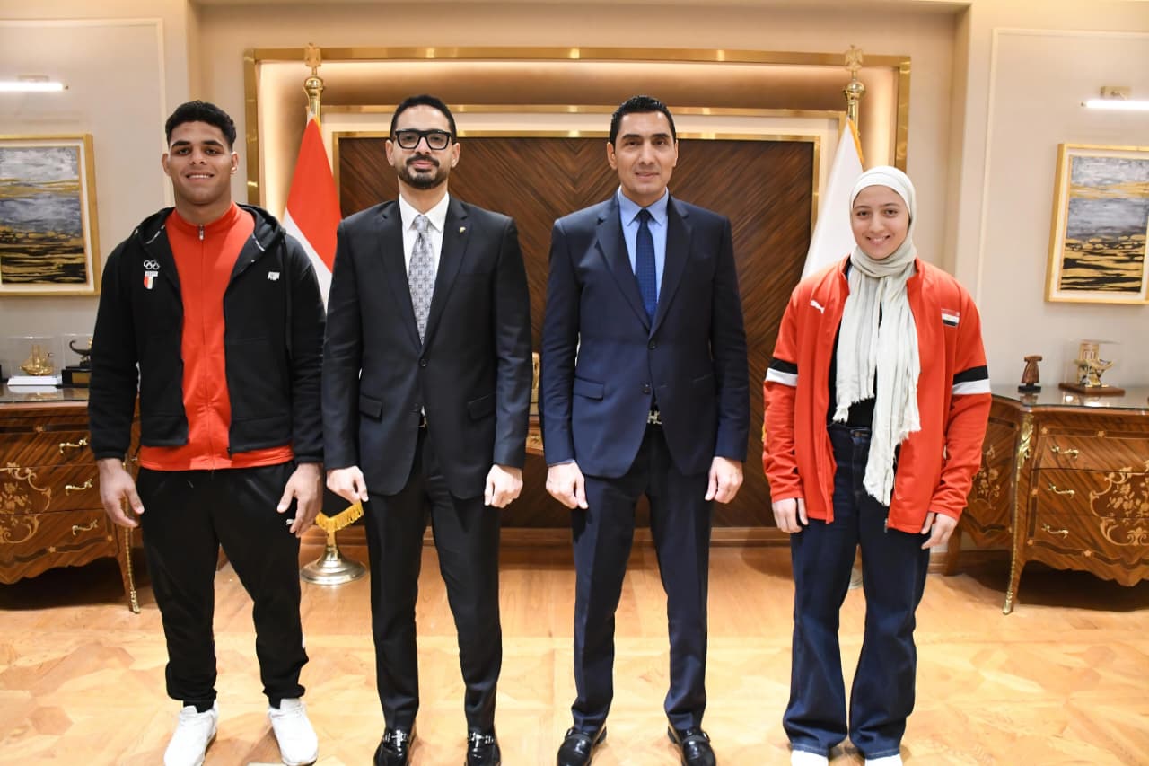 بحضور محمد مطيع.. وزير الشباب والرياضة يكرم أبطال الجودو بعد فضيتي كأس العالم#بحضور #محمد #مطيع. #وزير #الشباب #والرياضة #يكرم #أبطال #الجودو #بعد #فضيتي #كأس #العالم