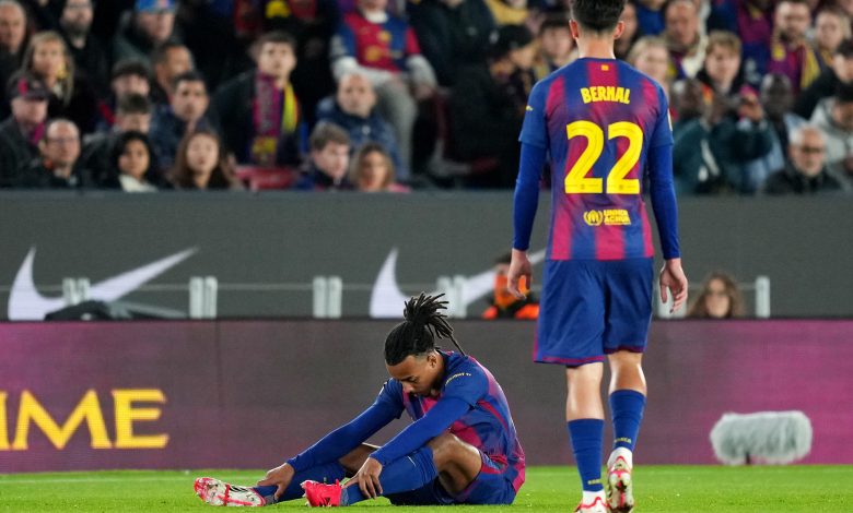 برشلونة يتلقى صدمة قوية بسبب فترة غياب كوندي وبالدي – كل الكورة#برشلونة #يتلقى #صدمة #قوية #بسبب #فترة #غياب #كوندي #وبالدي #كل #الكورة