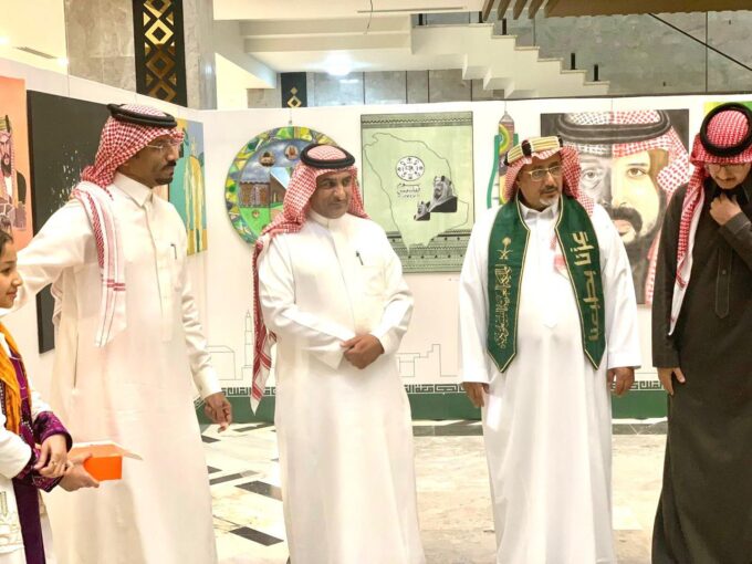 جسفت عسير بالشراكة مع جامعة الملك خالد تقيم معرضاً فنياً بمناسبة يوم العلم#جسفت #عسير #بالشراكة #مع #جامعة #الملك #خالد #تقيم #معرضا #فنيا #بمناسبة #يوم #العلم