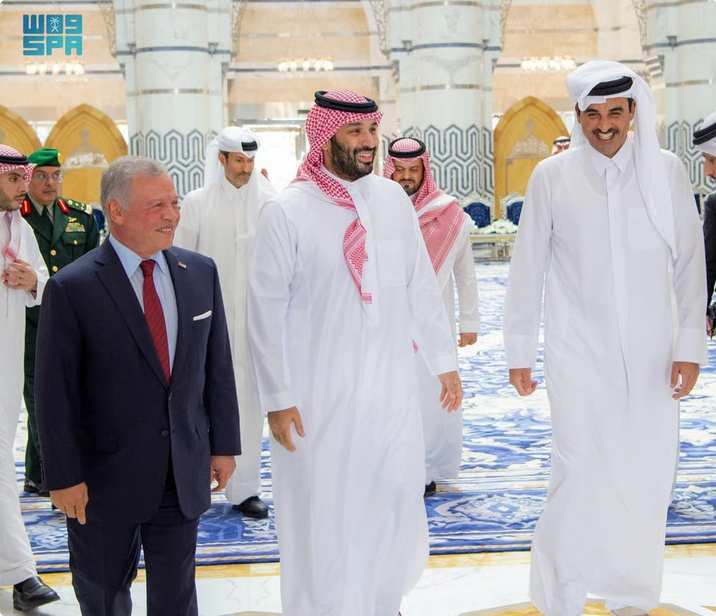 لقاء ثلاثي في جدة يدين الهجمات الإيرانية على الخليج والأردن ويبحث تهديد الملاحة والطاقة#لقاء #ثلاثي #في #جدة #يدين #الهجمات #الإيرانية #على #الخليج #والأردن #ويبحث #تهديد #الملاحة #والطاقة