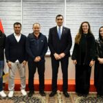 وزير الرياضة يستقبل وفد الاتحاد الدولي للريشة الطائرة لبحث استضافة بطولة العالم 2026#وزير #الرياضة #يستقبل #وفد #الاتحاد #الدولي #للريشة #الطائرة #لبحث #استضافة #بطولة #العالم