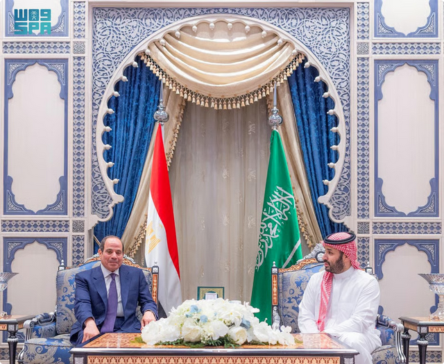 ولي العهد والرئيس المصري يبحثان تطورات الأوضاع الإقليمية#ولي #العهد #والرئيس #المصري #يبحثان #تطورات #الأوضاع #الإقليمية