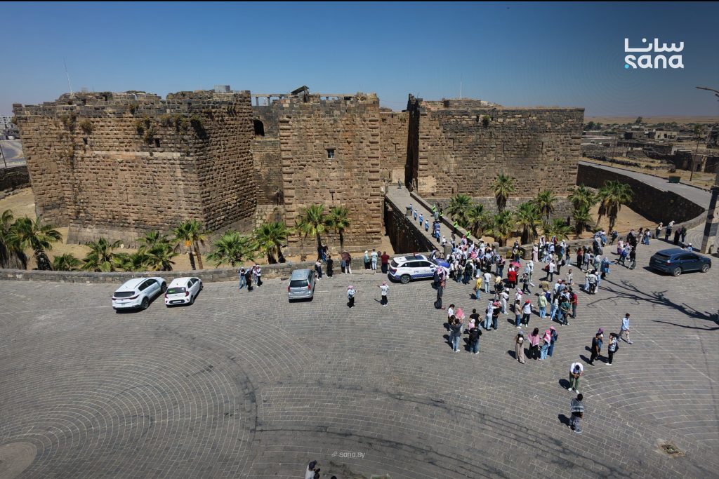 جولة لطلبة كلية السياحة بجامعة دمشق في معالم بصرى الشام الأثرية 5 dji fly 20260617 104158 0099 1781692547565 photo جولة لطلبة كلية السياحة بجامعة دمشق في معالم بصرى الشام الأثرية