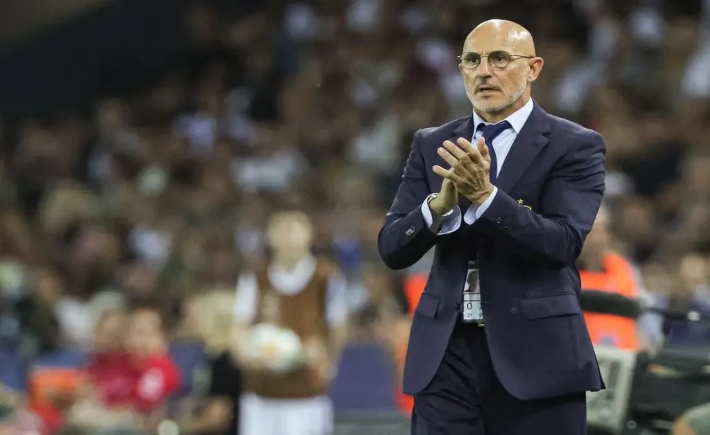لويس دي لا فوينتي مدرب منتخب إسبانيا.. المصدر: gettyimages